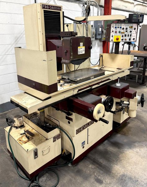 12&quot; x 24&quot; Chevalier Surface Grinder, FSG-3A1224H, 3-Axis Hyd., 5 HP, Nice