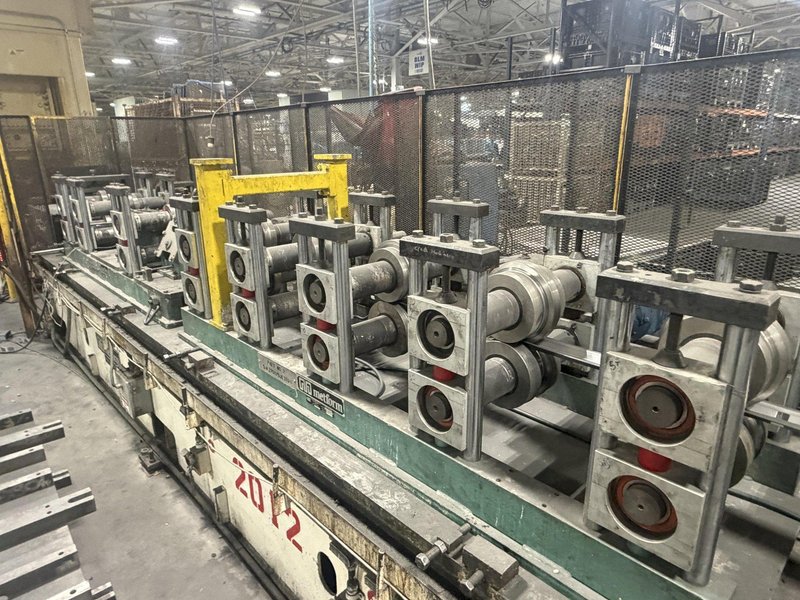 20 STAND X 2.5" METFORM RAFTED ROLLFORMER: YOBRO #24923