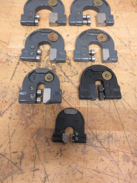 Taft-Peirce Snap Gages (7pcs), (1) #0, (2) #1's, (2) #2's, (2) #3's- Auction Item