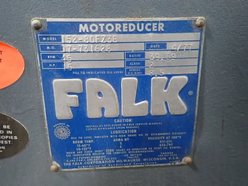 FALK 15 HP GEAR REDUCER  -  152-80FZ3B