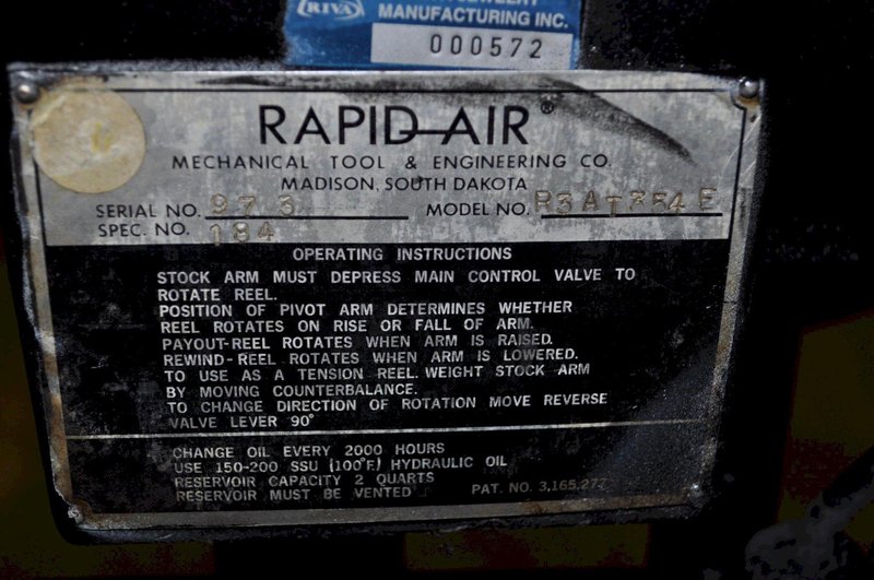 150 LB X 5.5&quot; RAPID AIR UNCOILER