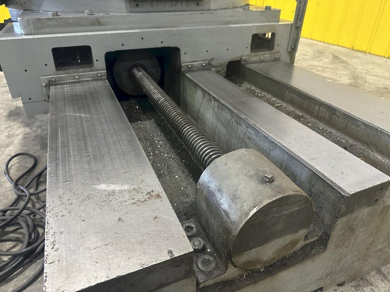 50&quot; X 60&quot; CINCINNATI BICKFORD CROSS SLIDING ROTARTY T-SLOT  MOTORIZED MILL TABLE: STOCK #22529