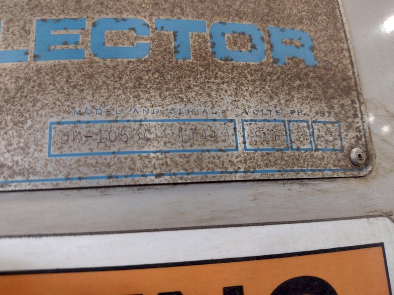 42" X 50 HP TIMESAVER MODEL #343-1SG  SLAG GRINDER BELT SANDER WITH HAMMOND DUST COLLECTOR: STOCK #17009