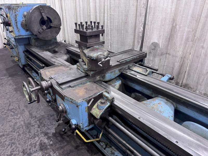 37" X 314" NILES ENGINE LATHE: STOCK #72193