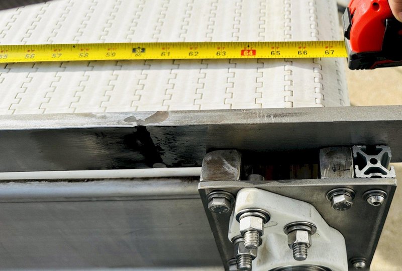 Burford Corp Model: SO72846  |   S.S. Bi-Directional Accumulation Table w/ 2-Motors