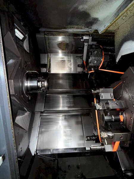 Mori Seiki NZX2500/600L Twin Turret CNC Lathe, 2012 – Tooling, Chip Conveyor