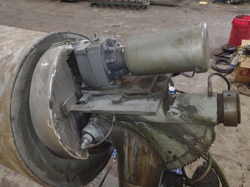 2 HP BOWL TYPE GLOBE ROTATING TUMBLE/POLISH MACHINE: STOCK #23707