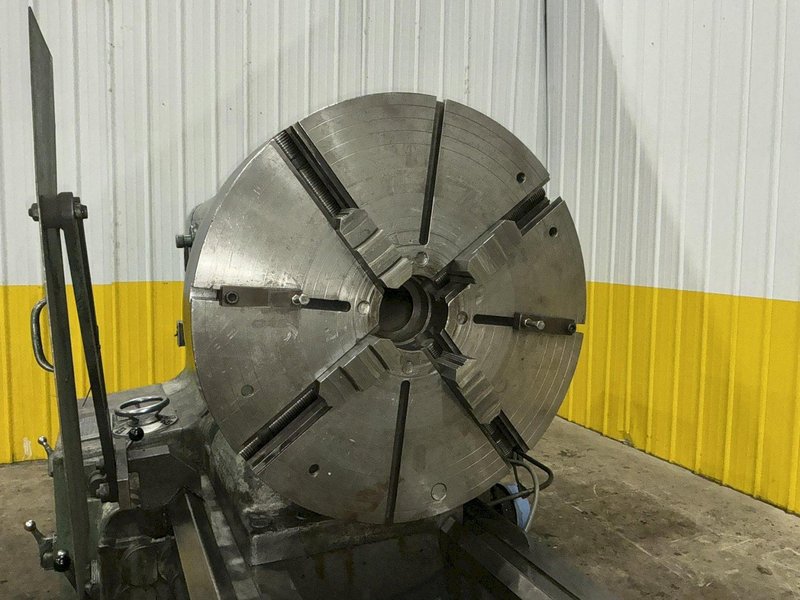 44" X 252" MONARCH MODEL #4025-31X252 HEAVY DUTY ENGINE LATHE: YOBRO #24974