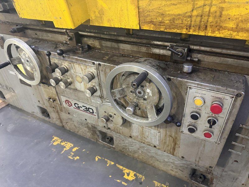 12" X 40" SHIGIYA OKAMOTO MODEL #GUA-30-100 OD HYDRAULIC CYLINDRICAL GRINDER: YOBRO #25235