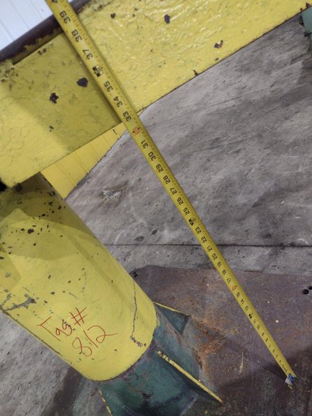 10,000 LB X 36” SINGLE ARM COIL TURNSTILE STAND: STOCK #22961