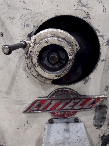 12" X .093" LITTELL MODEL #418-7PDL 7 ROLL MOTORIZED COIL STRIP STRAIGHTENER: YOBRO 24942