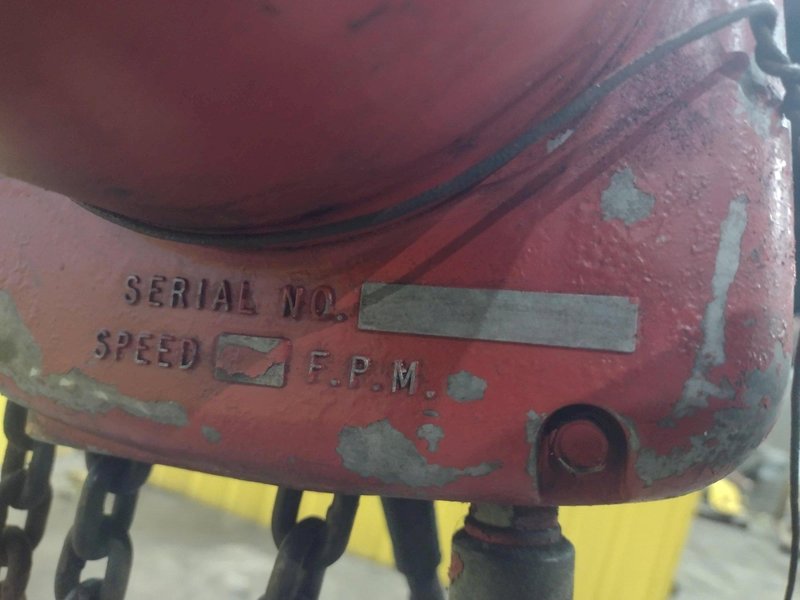 2 TON DAYTON HOIST: STOCK #22475