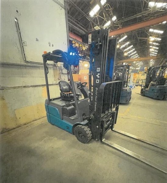 BYD ECB18-3W 4,000-Lb 3-Wheel Electric Forklift, 2023 (2)
