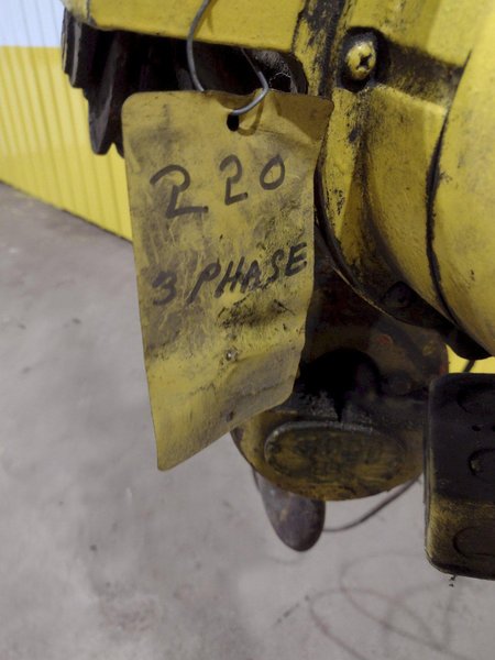 3,000 LB POWERED CABLE HOIST: STOCK #18896