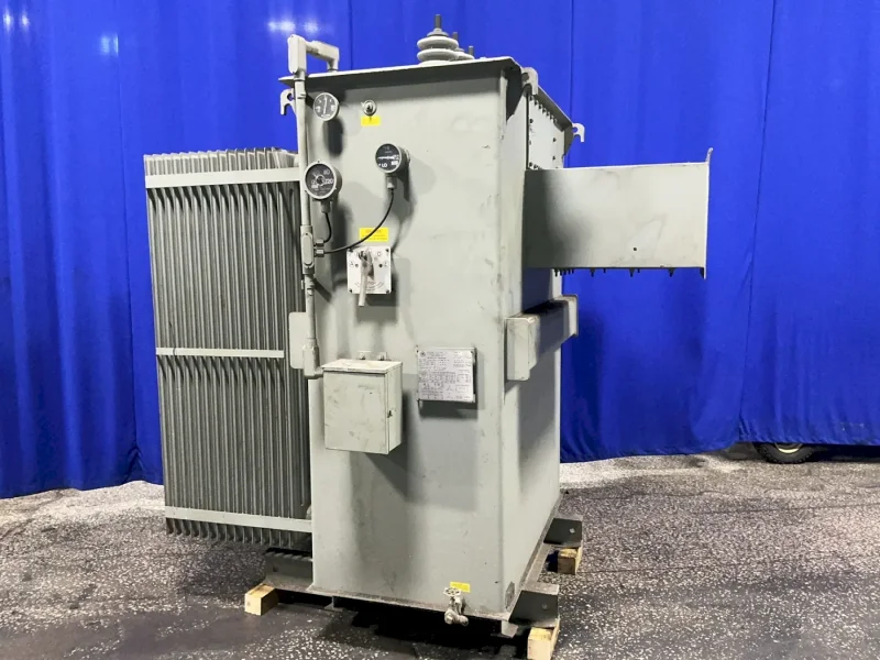 GENERAL ELECTRIC 8 PSI POSITIVE / 3 PSI NEGATIVE, 1630 KVA RECTIFIER DUTY TRANSFORMER