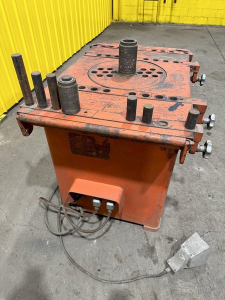 1-1/4&quot; STEINWEG MODEL #B32 REBAR, ROD &amp; BAR ROTARY BENDER: STOCK #18763