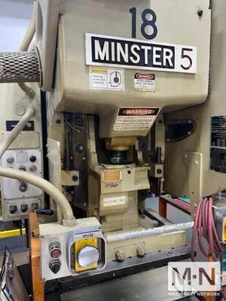 Minster #5 O.B.I Flywheel Press
