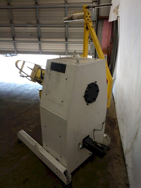 1,100 LBS X 16&quot; GSW MODEL #MHM0.5/1250SO SERVO MOTORIZED COIL REEL UNCOILER: STOCK 12986