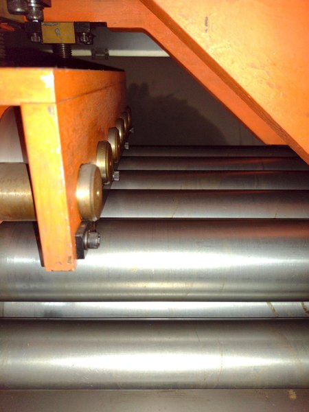 24&quot; X 13 GAUGE AMADA MODEL #SL-6023 13 ROLL SHEET STRAIGHTENER &amp; LEVELER: STOCK #14556