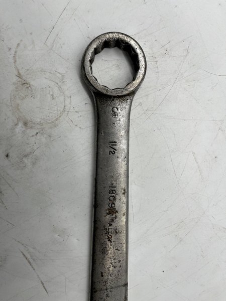 1-1/2 1809 WILLIAMS ALLOY SUPERRENCH STOCK #15785