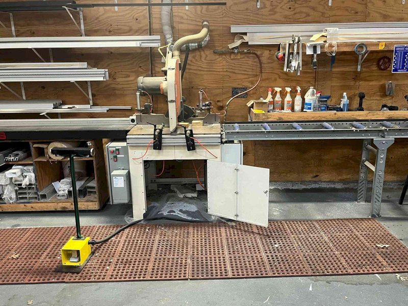 20″ Pistorius SC20P Single Cut Chop Saw, 2007