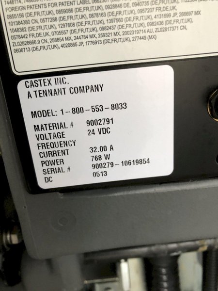 CASTEX MODEL FS-2000 AUTO FLOOR SCRUBBER: STOCK #14008