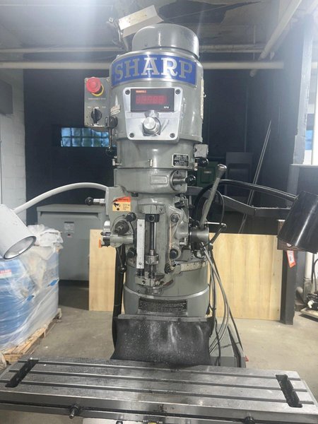 Sharp LMV-42 Vertical Knee Mill For Sale - 2004