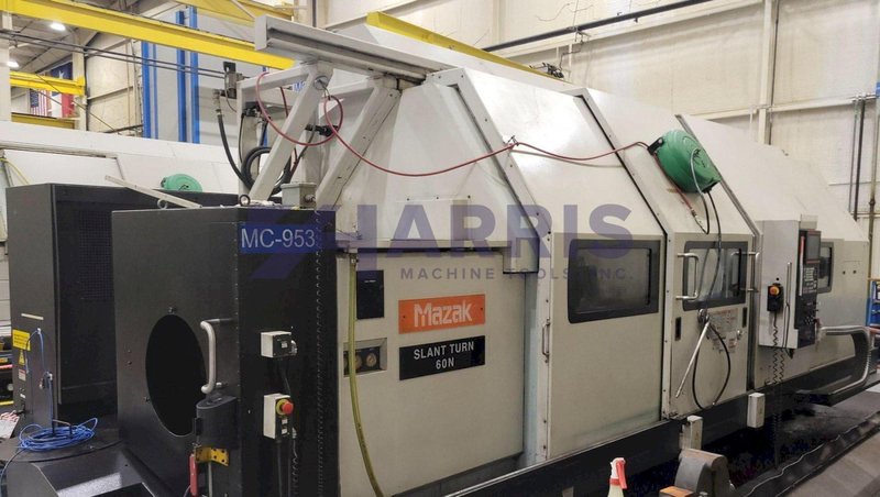 Mazak Slant Turn 60NRB CNC Hollow Spindle Slant Bed Lathe