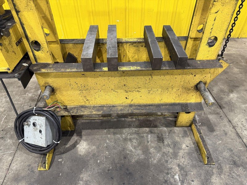 100 TON ENERPAC MODEL #GPEM3420Y H-FRAME HYDRAULIC PRESS: YOBRO #25886