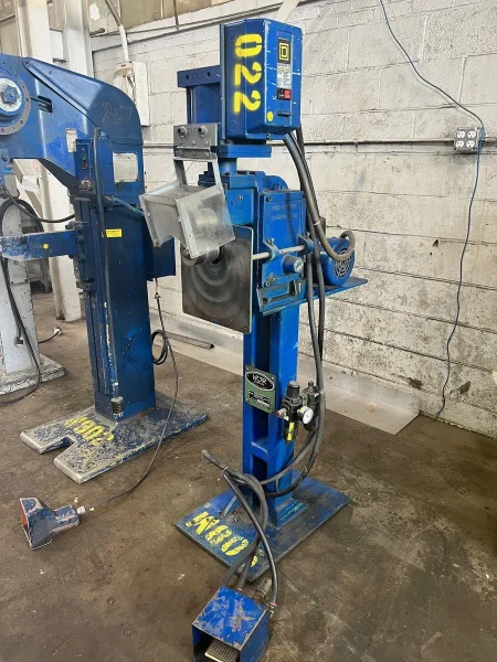 NOR SERVICE MODEL 505P 16 GAUGE POWERED BEAD ROLLER / ROTARY COMBINATION MACHINE