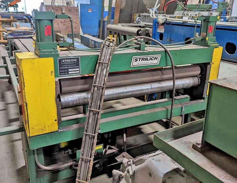 48" x 0.190" x 25,000# Strilich Cut To Length Line