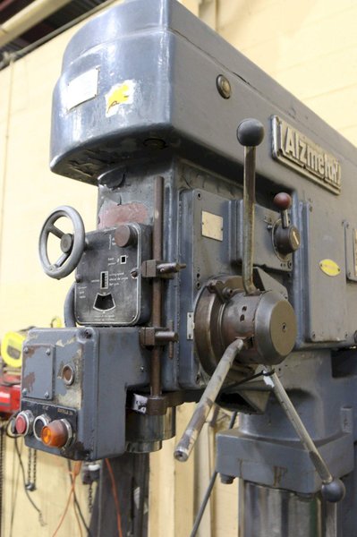 30&#039; ALZMETAL MODEL #A2-E SINGLE SPINDLE DRILL: STOCK 71200
