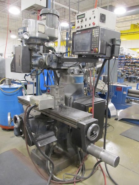 Bridgeport Series 1 CNC Knee Mill – Aniliam CNC Control, Yasua Indexer, Kwik Switch 200 Spindle, Tool Spray Lube
