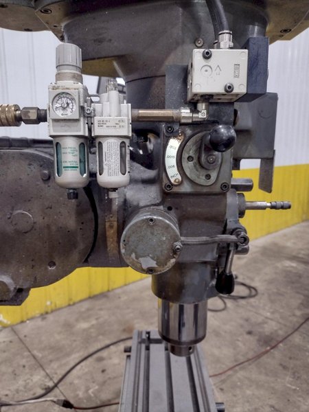 3 HP LAGUN MODEL #FTV-2 VERTICAL RAM TYPE KNEE MILL WIGH DRO &amp; POWER FEED  : YOBRO 25403