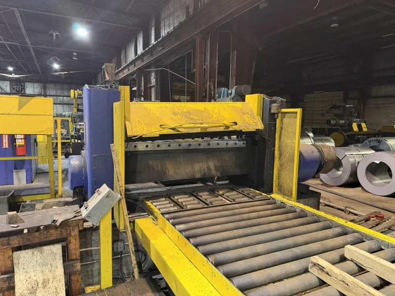 40,000 LB X 60" X .250" CINCINATI ROWE NIAGARA CUT THE LENGTH LINE: YOBRO #25987
