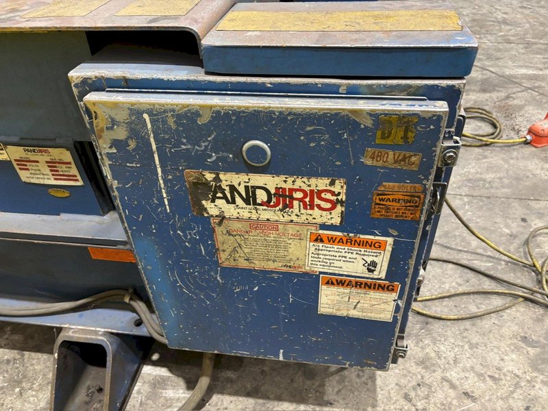 34 TON (68,000 LBS) PANDJIRIS MODEL #PR100 GEAR DRIVEN POWERED TANK TURNING ROLLS: YOBRO #24351