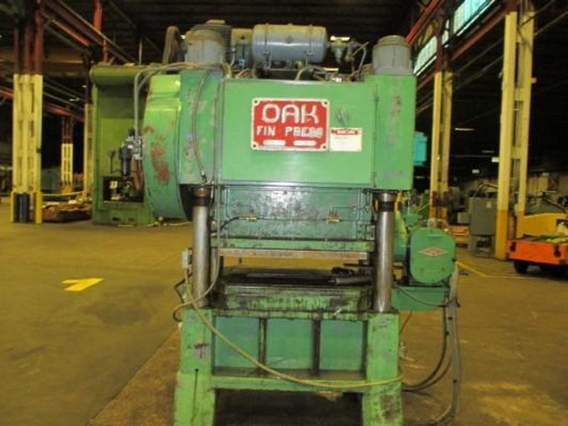 60 TON OAK MODEL #FP-2-42 HIGH SPEED FIN PRESS