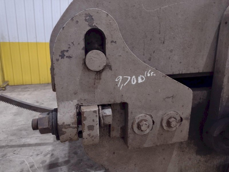 8&#039; x 1/4&quot; CHICAGO DREIS &amp; KRUMP POWERED APRON BRAKE: STOCK 23704