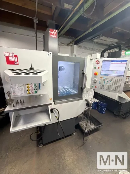 HAAS Mini Mill-EDU CNC Vertical Machining Center, 2018 - Low Hours
