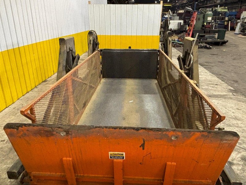 10,000 LBS SUPERIOR HANDLING EQUIP PRO SPEED-LIFT HYDRAULIC LOADING DOCK LIFT RAMP: STOCK #23686