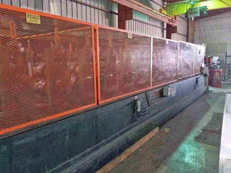 18 Stands 50.00" x 4.00" B &amp; K Rollforming Line STOCK# 4299