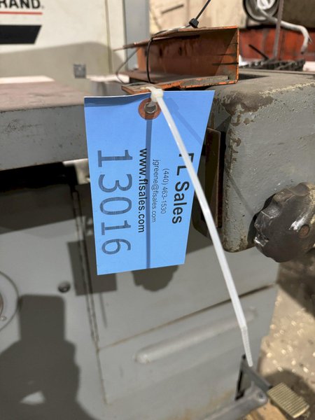 Doall model 3613-10 36" vertical band saw s/n 381-78206 with blade welder and grinder