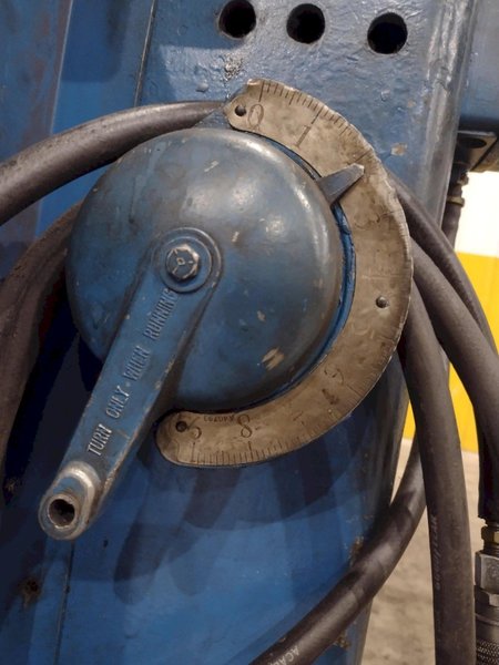 24" COOPER WEYMOUTH 7 ROLL MOTORIZED POWERED COIL STRIP STRAIGHTENER: STOCK #23702