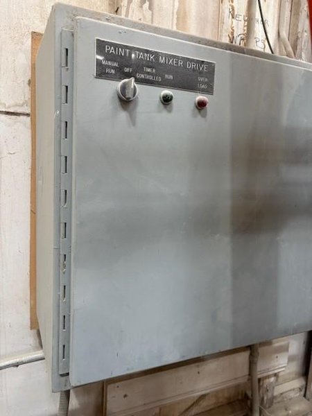10,000 Gallon Stainless Steel Mixing Tank – 5/10 HP 2 Speed Moduflex Turbine Agitator