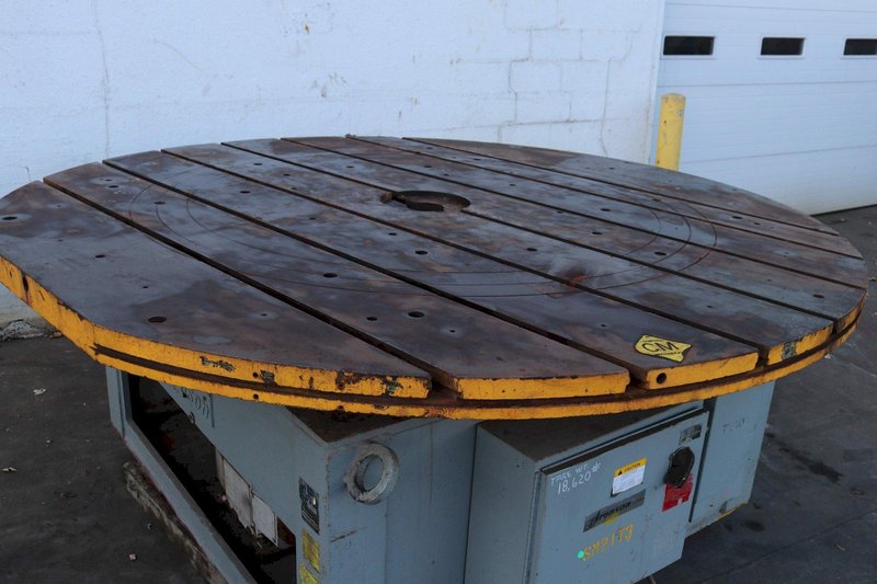 96&#039; X 200,000 LB ARONSON WELDING TABLE: STOCK #72507