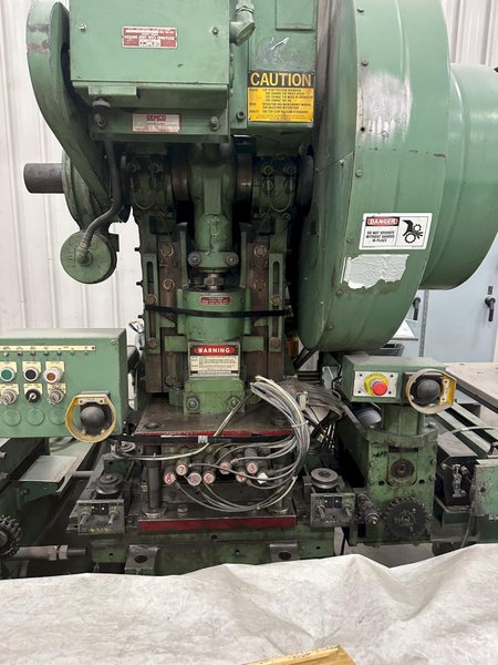 45 TON SOUTH BEND JOHNSON MODEL #45FW-AC OBI STAMPING PRESS 3” STROKE: YOBRO #24949