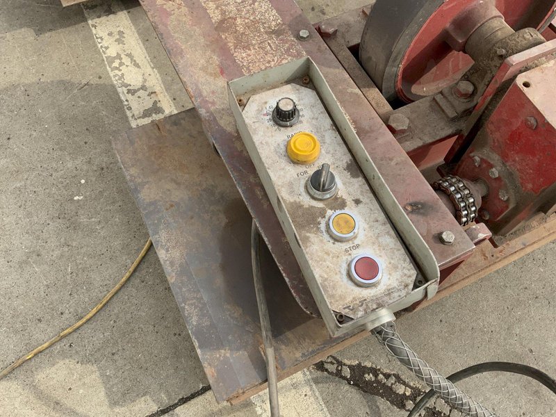 5 TON WELDWIRE TANKS  WWRI-5 TURNING ROLL SET: STOCK #81017