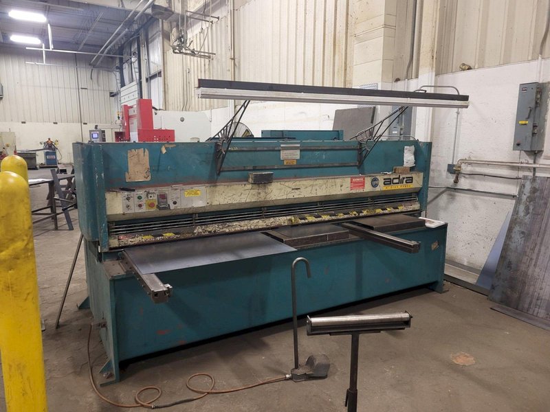 1/4″ x 10′ Adira GHS-0630 Hydraulic Shear, 2001