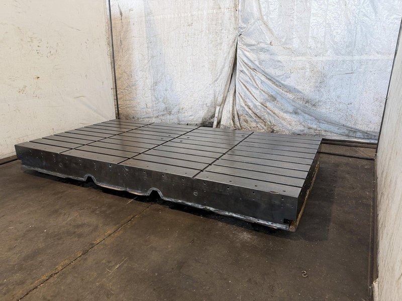 96" X 50" T-SLOTTED FLOOR PLATE. STOCK # 0541826