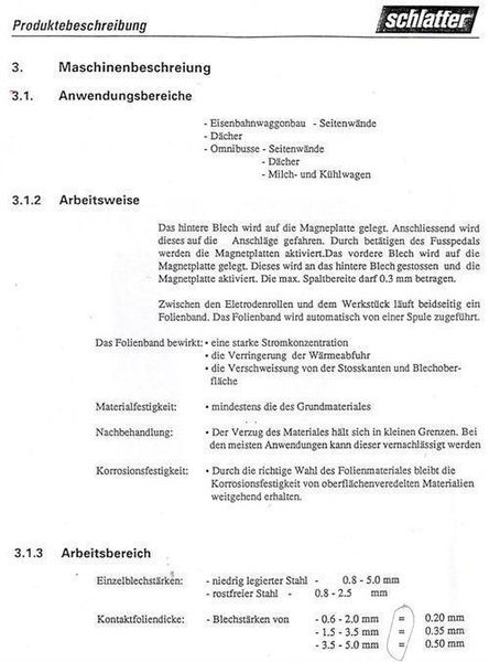 Schlatter CNC - GNPB 48/20/280 seam/roll welding